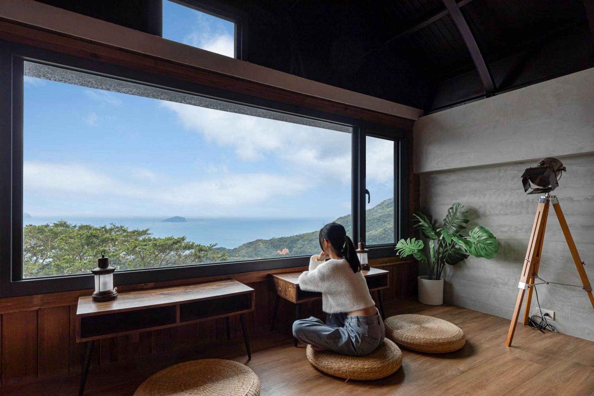 Jiufen The Ocean Theory Bed and Breakfast Exteriör bild